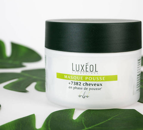 Luxéol hair growth mask.
