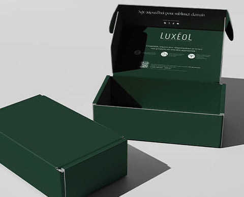 how luxeol packaged for influencers