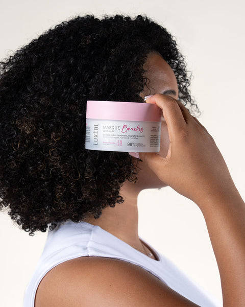 Kaukė garbanotiems plaukams