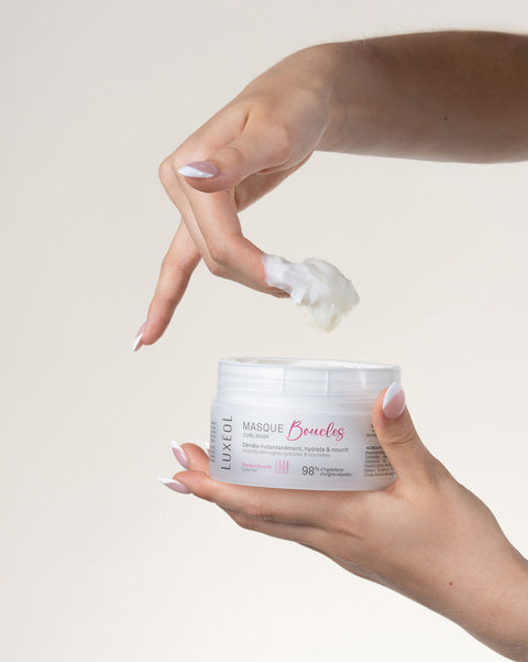 Kaukė garbanotiems plaukams