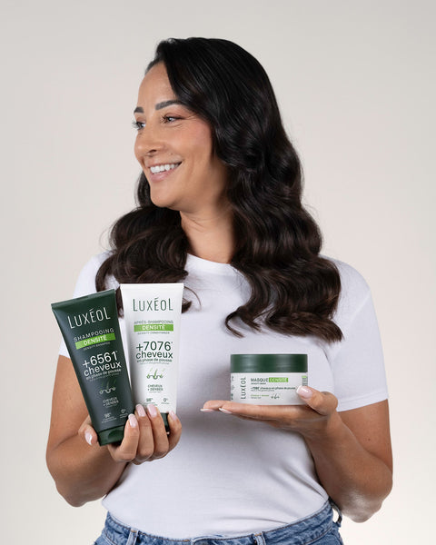 Plaukų tankį didinanti kaukė