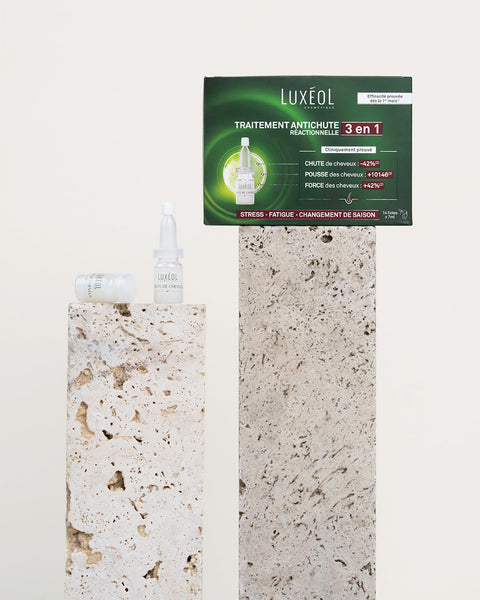 Ampulės nuo reaktyvaus plaukų slinkimo